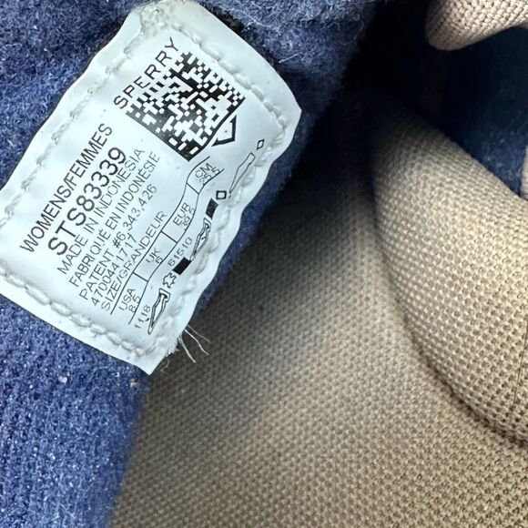 Sperry Top Sider Women's RoseFish Boat Shoe Size 8.5 Gold Metallic Brown Leather - Picture 5 of 8